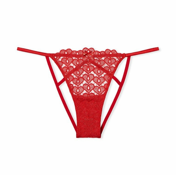 Victoria's secret Sweet Heart edition 2022. RED Dream Angles Cheekini medium.NEW - Picture 3 of 7